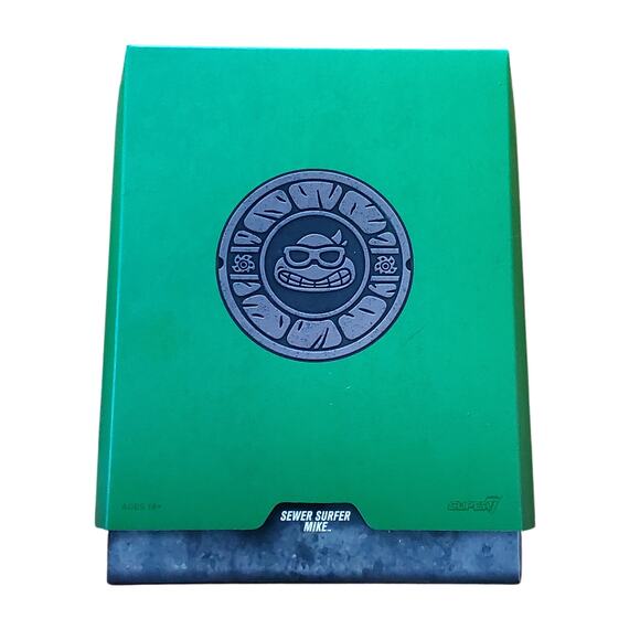 Super7 Teenage Mutant Ninja Turtles 18cm Sewer Surfer Mike Action Figure 2021 - Picture 6 of 9